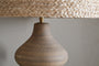 Dalat Ceramic Table Lamp - Natural