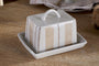 Patthar Butter Dish - Cream & Clay