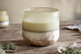 Oakmoss & Rose 3 Wick Scented Candle - Yellow