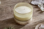 Oakmoss & Rose 3 Wick Scented Candle - Yellow