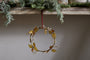 Parili Glass Wreath - Small - Ochre