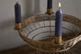 Sangala Candle Holder - Antique Brass