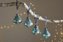 Tamti Baubles - Teal Crackle (Set of 4)