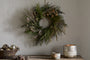 Taraji Wreath - Natural & Moss
