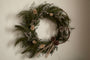 Adiela Wreath - Natural & Moss