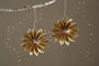 Amata Brass Star Baubles - Antique Brass (Set of 2)