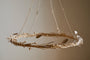 Natesa Hanging Wreath - Brass