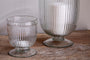 Nia Recycled Glass Candle Holder - Clear