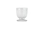 Nia Recycled Glass Candle Holder - Clear