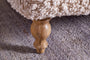 Otas Teddy Ottoman - Off White-Trade nkuku