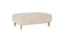 Otas Teddy Ottoman - Off White-Trade nkuku