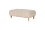 Otas Teddy Ottoman - Off White-Trade nkuku