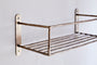 Olani Bathroom Shelf - Antique Brass-Trade nkuku