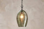 Otoro Recycled Glass Pendant - Green - Large Oval
