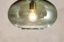 Otoro Recycled Glass Pendant - Green - Small Round