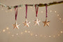 Roshani Star Baubles - Antique Brass (Set of 4)