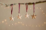 Roshani Star Baubles - Antique Brass (Set of 4)