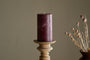 Rustic Soy Blend Pillar Candle - Dark Cherry - Large