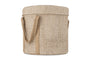 Rohia Laundry Basket - Natural & Cream-Trade nkuku