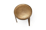 Rohia Cast Metal Side Table - Brass