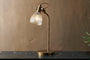 Rarni Recycled Glass Table Lamp - Antique Brass