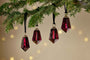 Ratnam Baubles - Ruby (Set of 4)