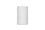 Rustic Soy Blend Pillar Candle - White - Large