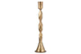 Shani Candlestick - Antique Brass