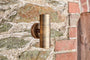 Vitla Outdoor Wall Lamp - Antique Brass