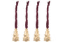Mishti Tree Baubles - Antique Brass - Small (Set of 4)