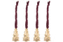 Mishti Tree Baubles - Antique Brass - Small (Set of 4)