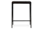 Sita Reclaimed Wood & Iron Side Table - Chocolate Brown