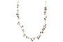 Tanu Mango Wood Beaded Garland - Brass & Ruby