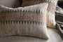 Zairya Jute & Cotton Cushion Cover - Natural & Rust