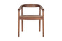 Anbu Acacia Dining Chair - Washed Walnut