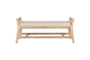 Avanthi Upholstered Sleigh Bench - Natural