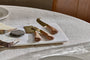 Maram Cheese Knife Set - Natural & Gold (Set of 3)
