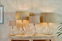 Baba Recycled Glass Lamp - Clear - Small Tall