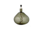 Baba Recycled Glass Lamp - Green - Large Wide