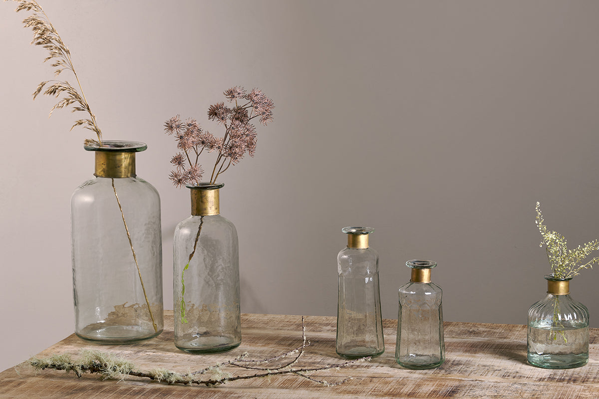 Chara Hammered Bottle - Decorative