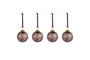 Darya Baubles - Antique Burgundy - (Set of 4)