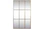 Kurci Rectangular Full Length Mirror - Antique Brass