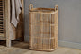 Rammi Rattan Tall Laundry Basket - Natural