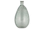 Virya Recycled Glass Vase - Pale Blue