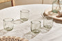 nkuku GLASSWARE Chandani Tumbler Short - Clear - Set of 4