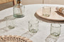nkuku GLASSWARE Chandani Tumbler Short - Clear - Set of 4