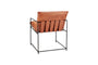 Nkuku Furniture Durium Leather Lounger - Aged Tan
