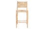 nkuku CHAIRS STOOLS & BENCHES Lohanda Acacia & Munja Grass Counter Chair