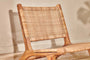 Nkuku FURNITURE Madrisana Acacia & Rattan Woven Chair