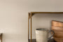 Nkuku STORAGE FURNITURE Meghana Iron Shelf with Hooks